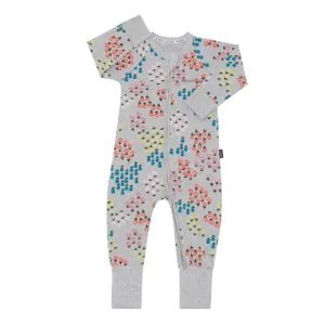 Bonds Wondersuit Blossomfield New Grey Marle