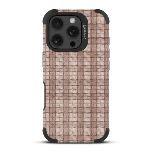 Chestnut Tartan - Reforge Collection Case for Apple iPhone 16 Pro