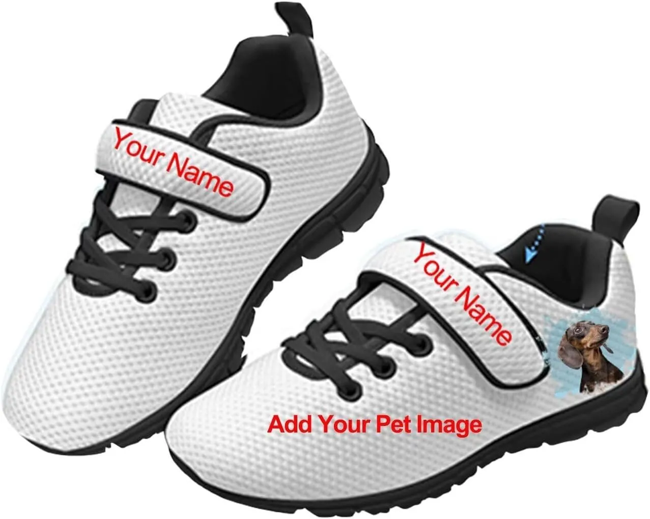 Custom Boys School Running Shoes with Photo Girls Personalized Gifts Kids Silp On Sneakers