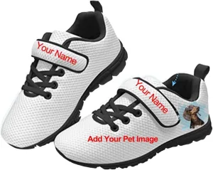 Custom Boys School Running Shoes with Photo Girls Personalized Gifts Kids Silp On Sneakers