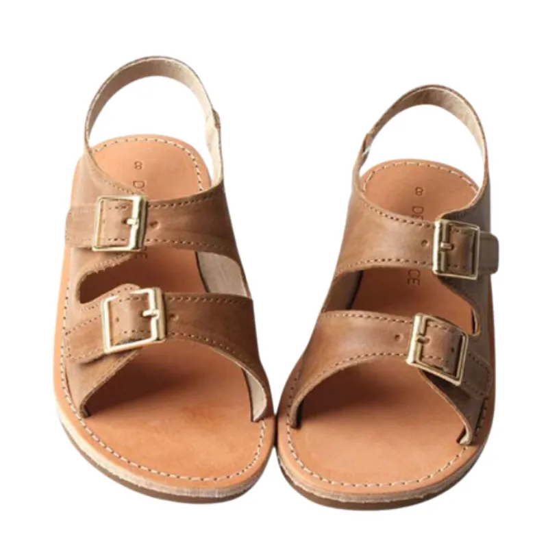 Deer Grace - Summer Sandal in Camel