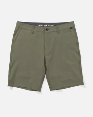 Drifter 19" Hybrid Short - Dusty Olive