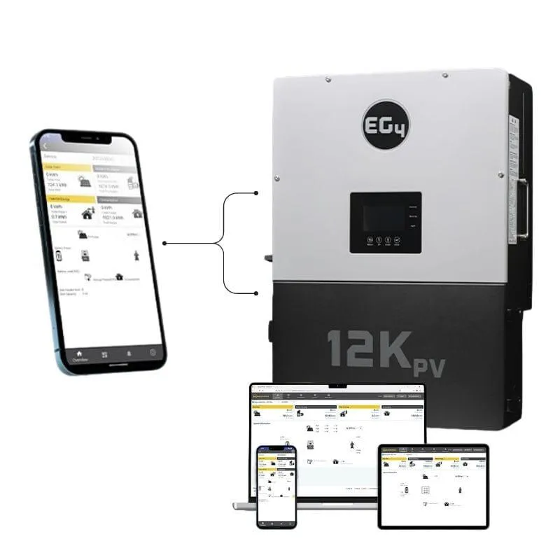 EG4 12kPV Hybrid Inverter | 12000W Input | 8000W Output | 120/240V Split Phase | RSD | All-In-One Hybrid Solar Inverter