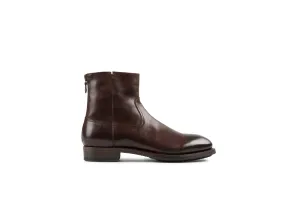 Flame Tmoro Soft Cordovan Leather Zipper Boots
