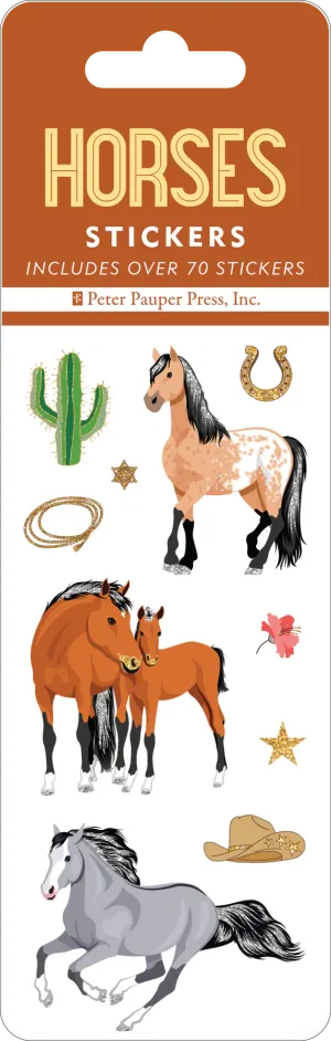 Horses Sticker Set