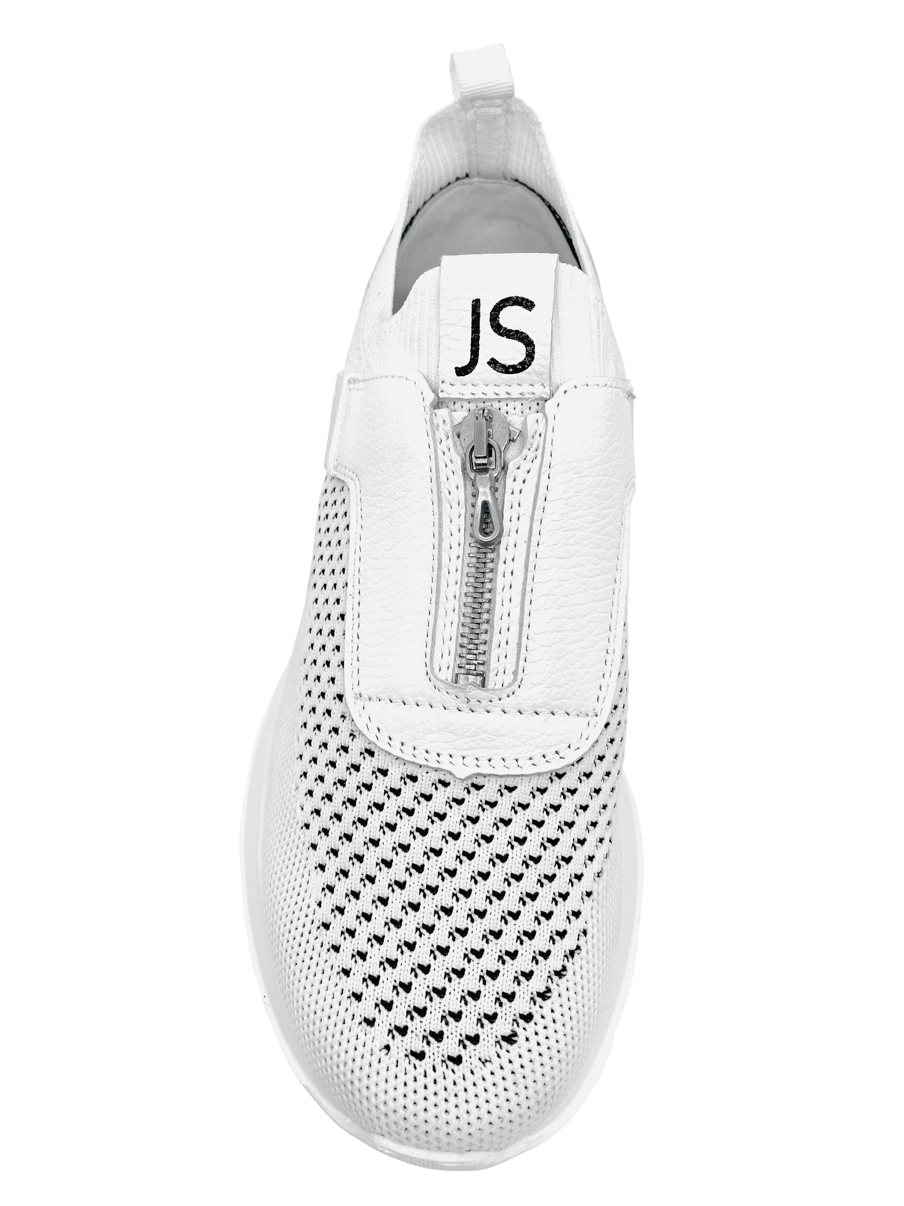 Jose Saenz Deportivo Zip Sided Ladies Sneaker
