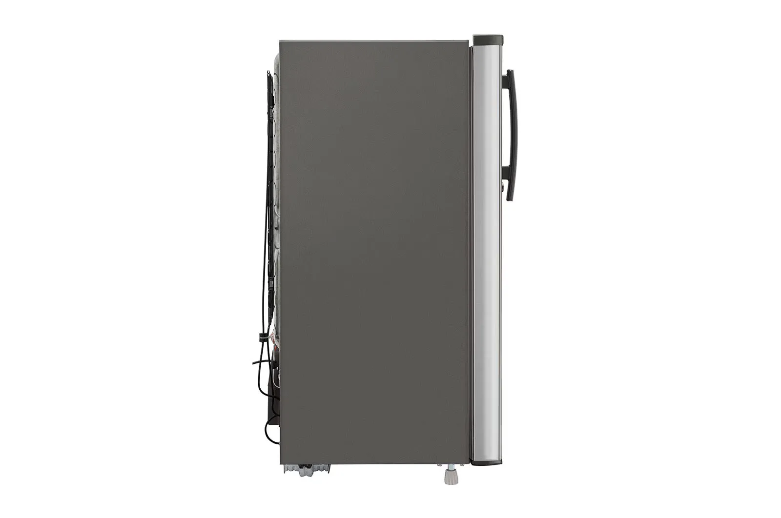 LG GL-B199OPZD 185 L Direct Cool Single Door 3 Star Refrigerator with Fast Ice Making  (Shiny Steel)