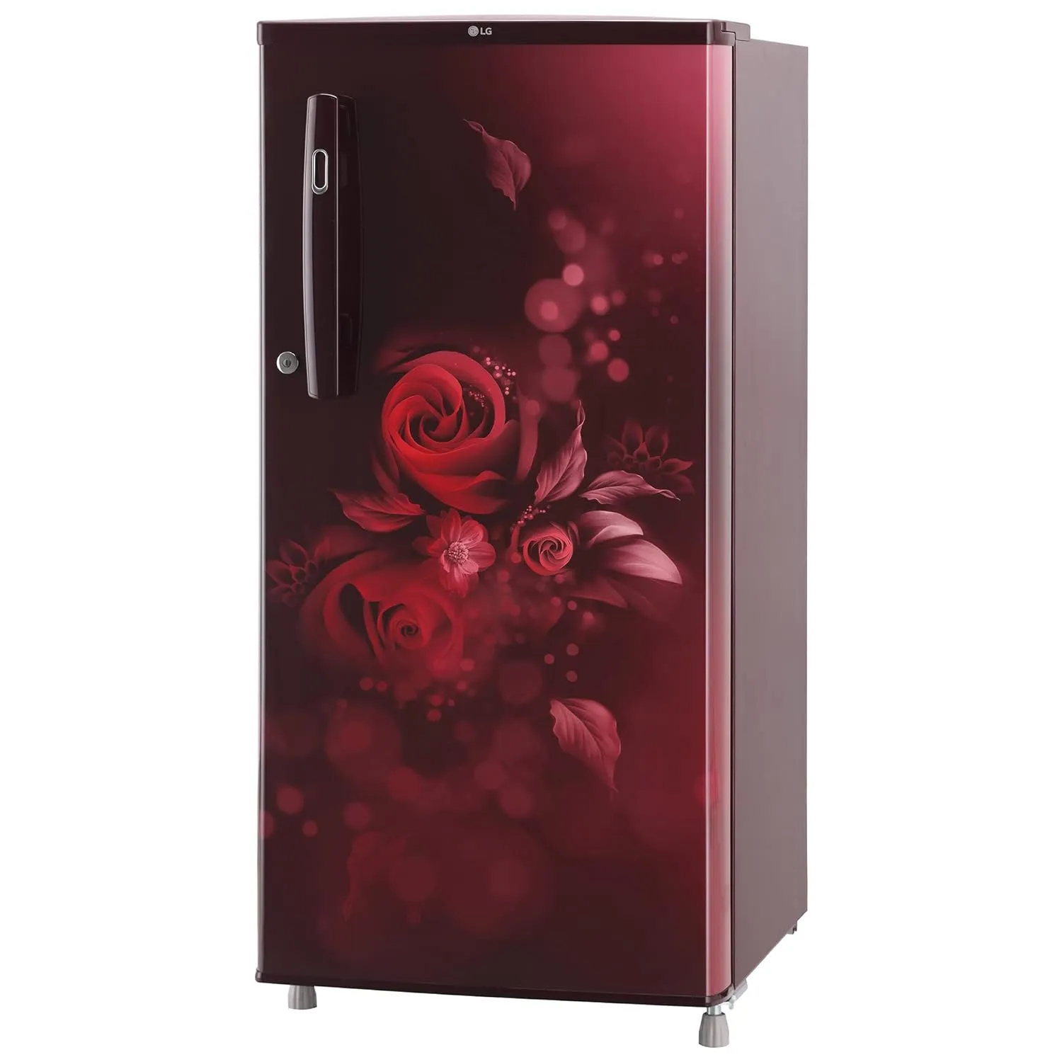 LG GL-B199OSED 185 L 3 Direct-Cool Single-Door Refrigerator ( Scarlet Euphoria, Fastest Ice Making)