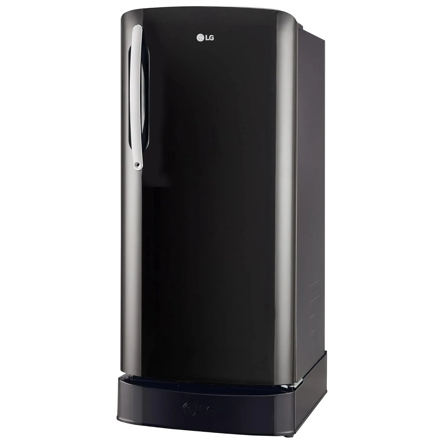 LG GL-D211HESZ 201 L 5 Star Direct-Cool Inverter Single Door Refrigerator ( Ebony Sheen, Base Stand with Drawer & Smart Connect, Gross Volume- 204 Ltr.)