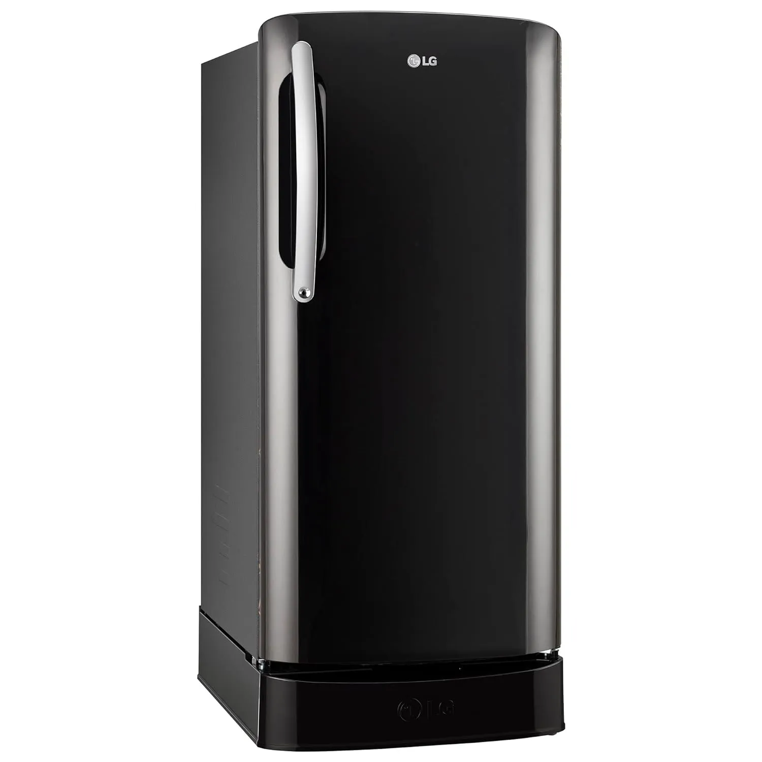 LG GL-D211HESZ 201 L 5 Star Direct-Cool Inverter Single Door Refrigerator ( Ebony Sheen, Base Stand with Drawer & Smart Connect, Gross Volume- 204 Ltr.)