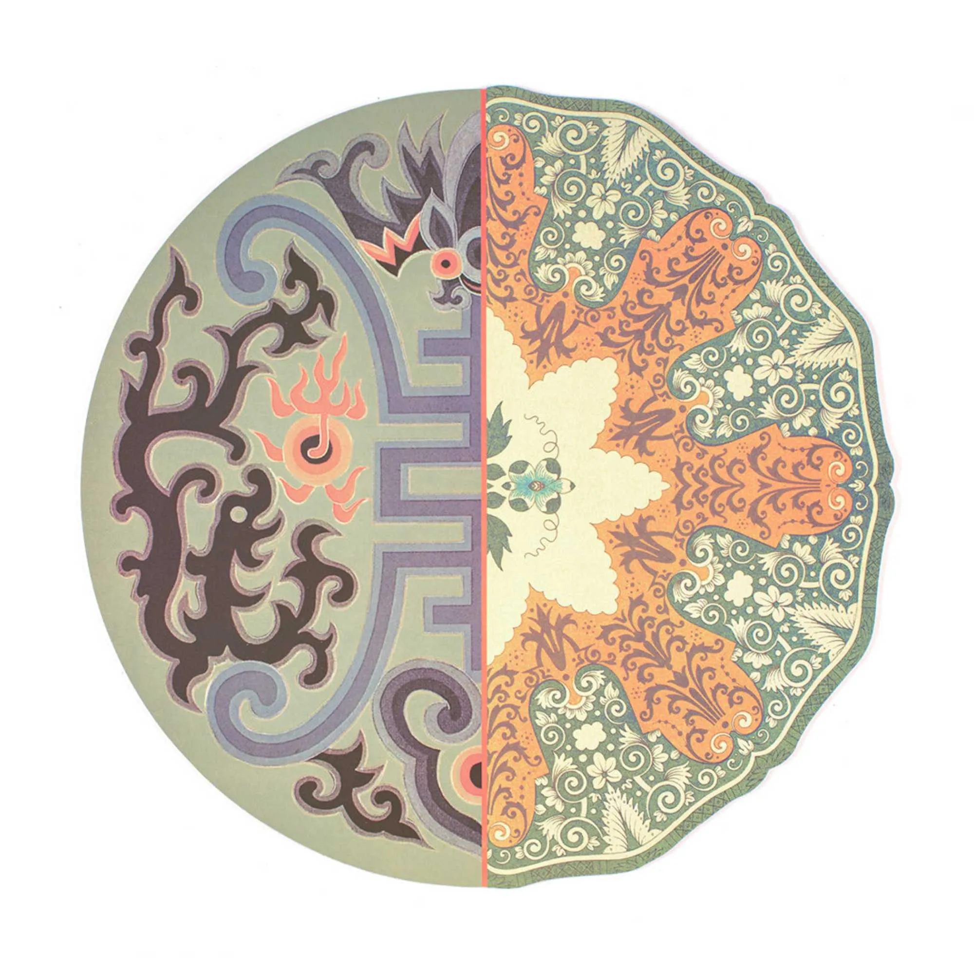 Seletti Hybrid tablemat, marozia (37 cm)